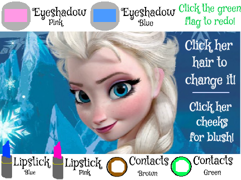 Elsa's Makeup for @csf1144