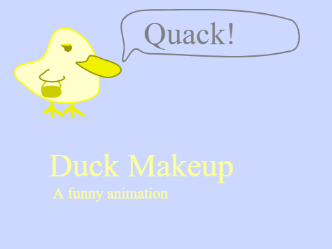 Duck Makeup