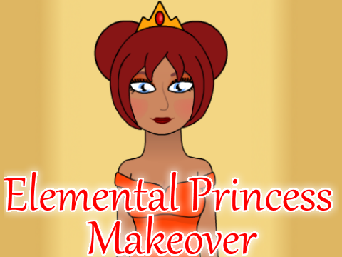 Elemental Fire Princess Makeover Game